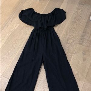 NWOT Audrey 3+1 Navy Blue jumpsuit